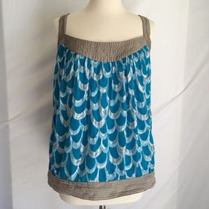 Be Seduced Teal Blue Gray Silver Metallic Top 10